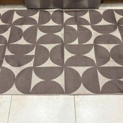 3 x 5 Jute Washable Entryway Rug