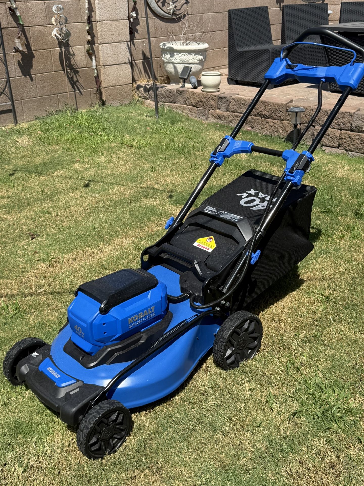 New Kobalt lawn mowers