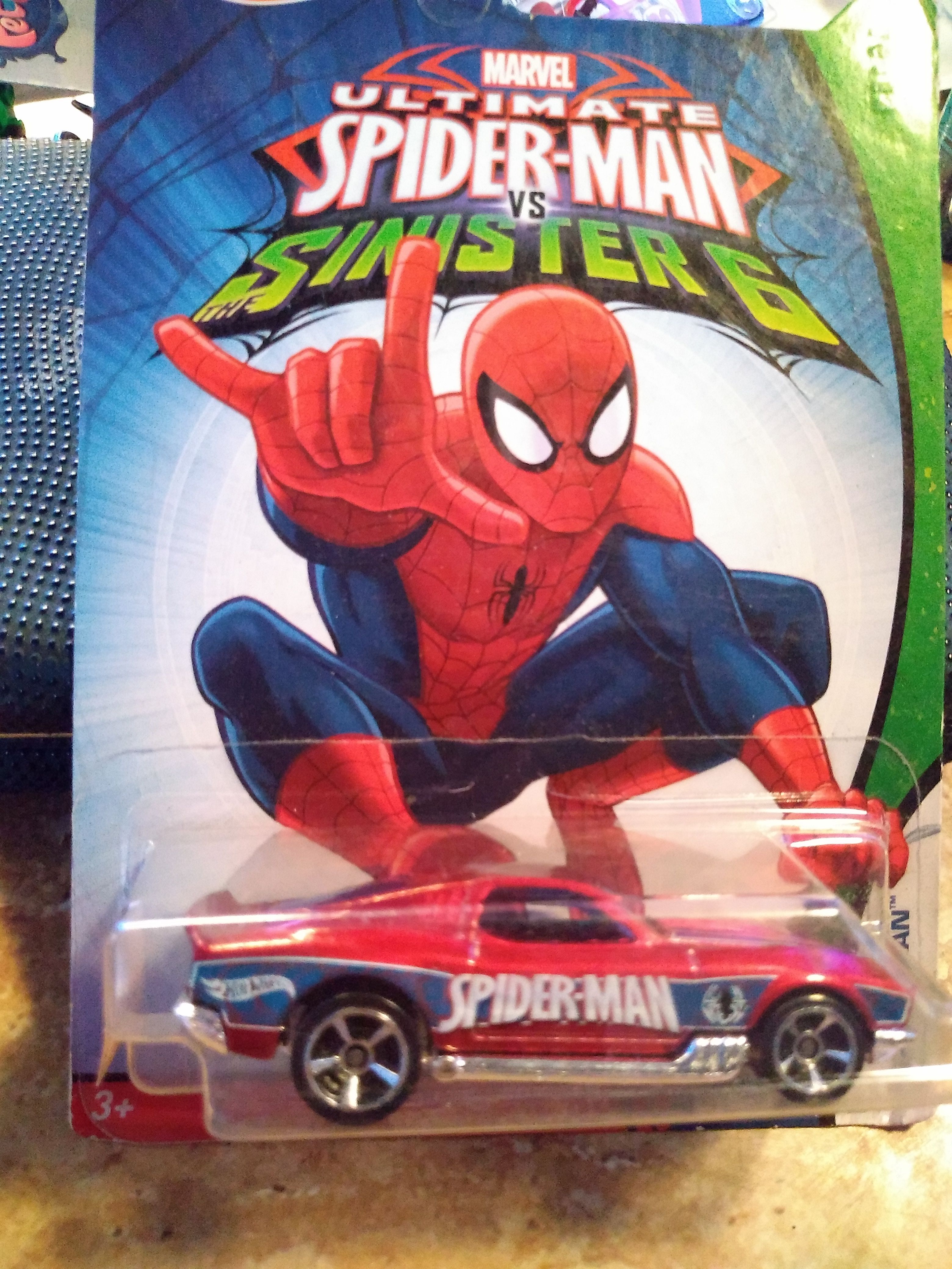 Spiderman Hotwheels bought comic con