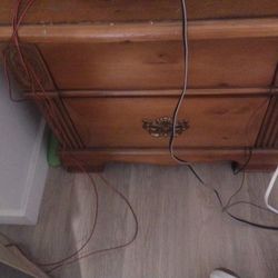 4 Piece Oak Bed Set