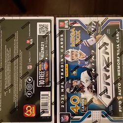 2021 NFL Panini Prizm Mega Box Football Cards