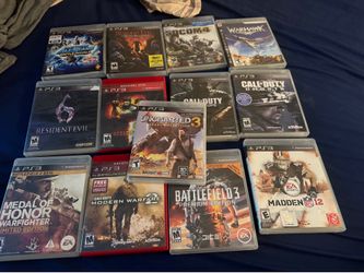 PS3 game lot