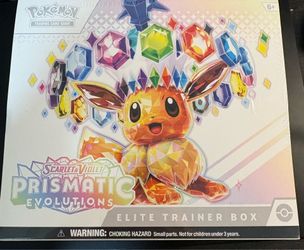 Prismatic Evolutions ETB