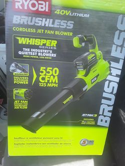 Ryobi blower