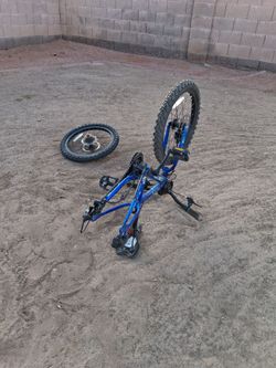 Blue bike