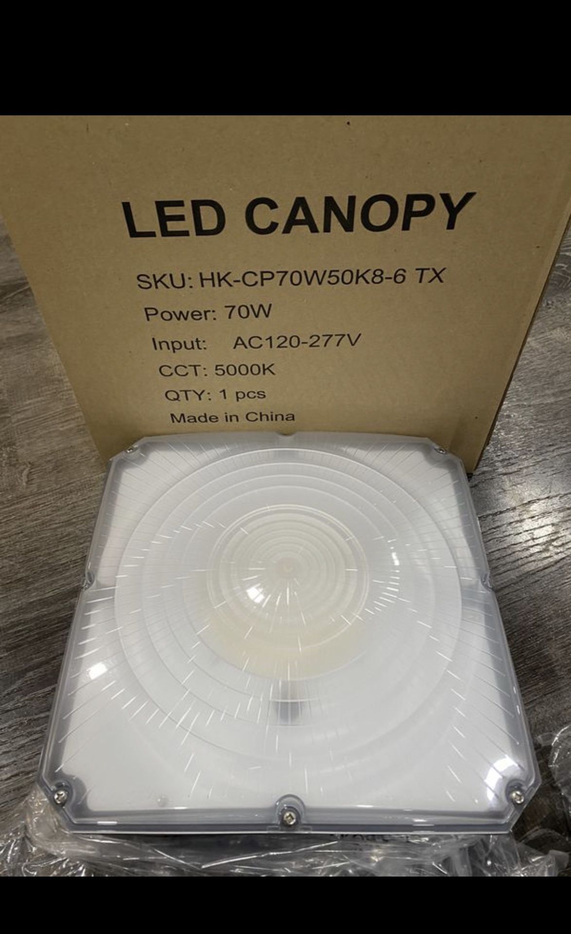LED Canopy Light- 6 Pack