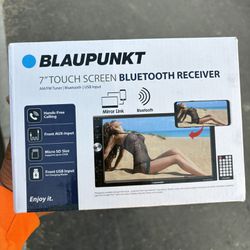 Blaupunkt 7” Touch Screen Bluetooth Radio