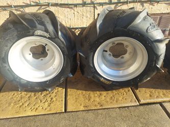 Sand star paddle tires