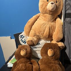 Three Teddy Bear 🧸 