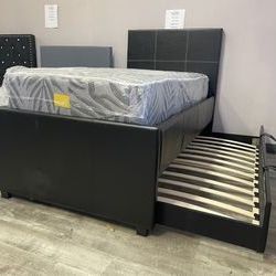 2 BEDS IN 1 TWIN SIZE TRUNDLE BED!! $345 INCLUDING DELIVERY!!!
$345