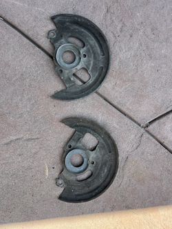 1972 Chevy Chevelle Brake Dust Plates