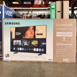 Samsung 58” Crystal UHD Smart TV 2025 Version Brand New In Box 