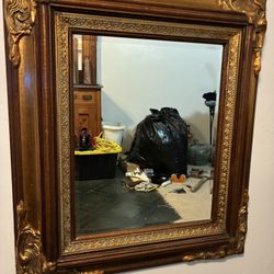 Antique Mirror Beautiful And In Excellent Condition 