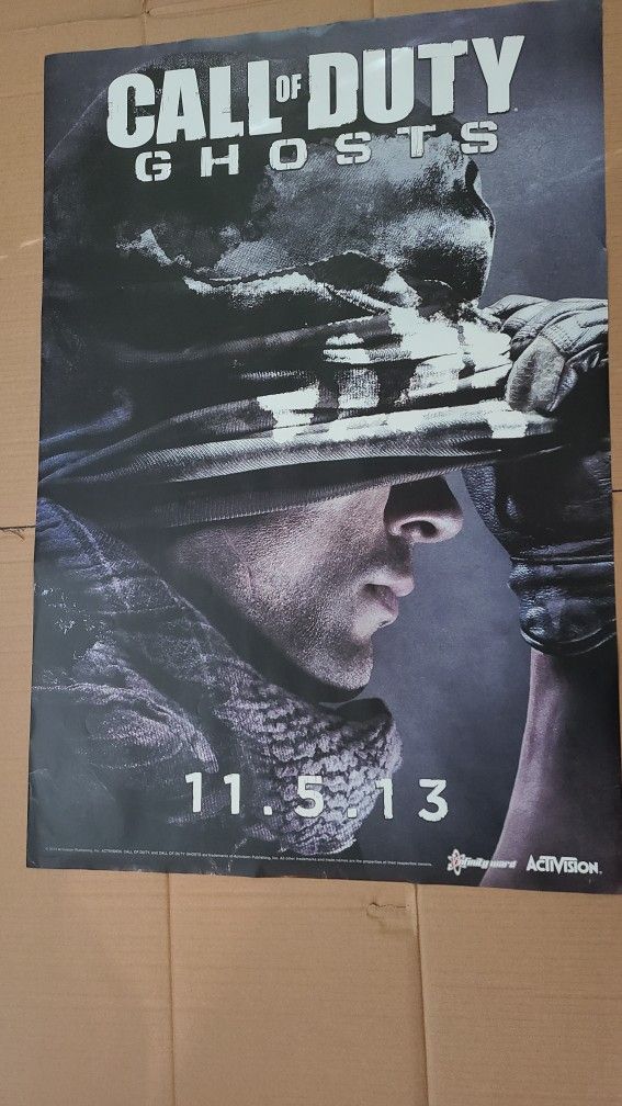 Call Of Duty Ghost Poster