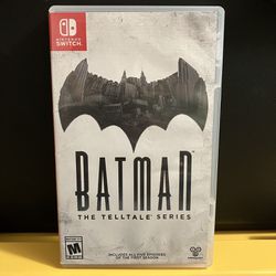 Batman The Telltale Series for Nintendo Switch video game console system COMPLETE lite OLED bat man tell tale