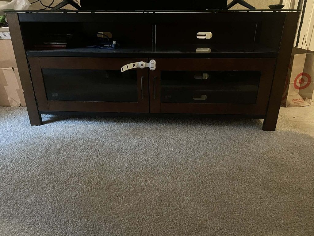 Glass Tv Stand
