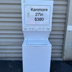 Kenmore Stackable Washer Dryer