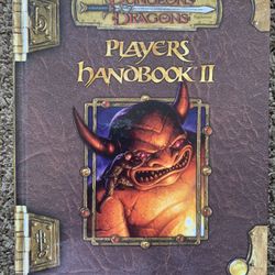 Dungeons and Dragon Players Handbook II Hardcover