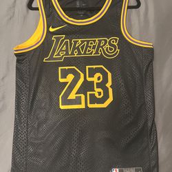 Lebron James la lakers mamba Kobe jersey Nike medium