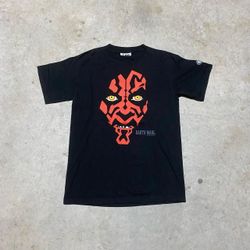 Lee Sport Darth Maul black & red streetwear tee L 