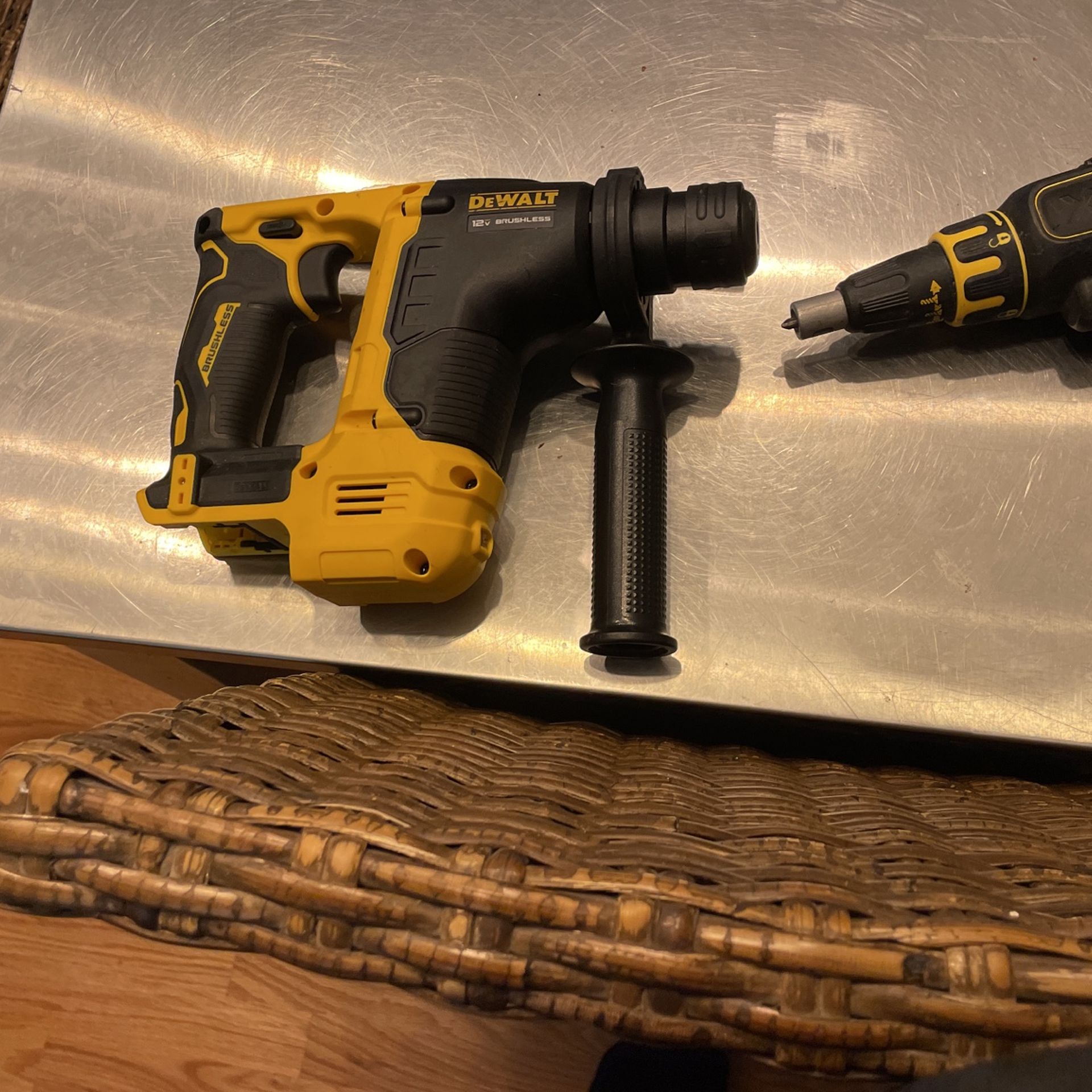 Miscellaneous bare Dewalt Tools