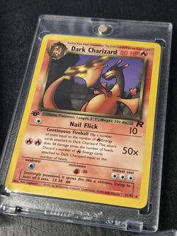 Dark Charizard 21/82 Team Rocket 1st Edition (Normal)