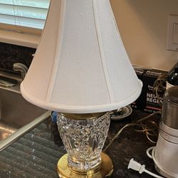 Waterford crystal lamp
