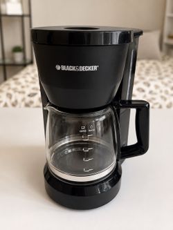 BLACK+DECKER 5-Cup Drip Coffee Maker (Black)