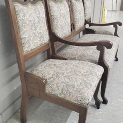 BEAUTIFUL SETTEE SET BENCH 2 CHAIRS