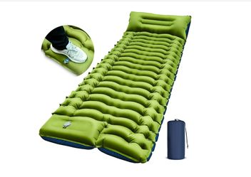 FUN PAC Camping Sleeping Pad - Green, Single