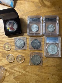 Gold, silver, platinum and misc bullion