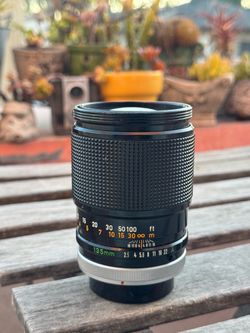 Vintage canon 135mm f2.8 FD mount - portrait lens