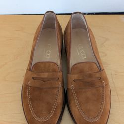 Gucci Brown Suede Loafers  Mens US 10 approx EU 44 DE To