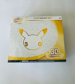 Pokemon Tcg 30th Anniversary Elite Trainer Box Etb