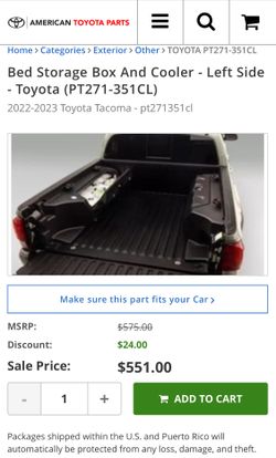 Toyota Truck Bed Storage Boxes
