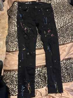Copper rivet jeans