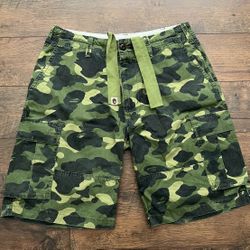 Bape ‘06 Psych Camo Shorts