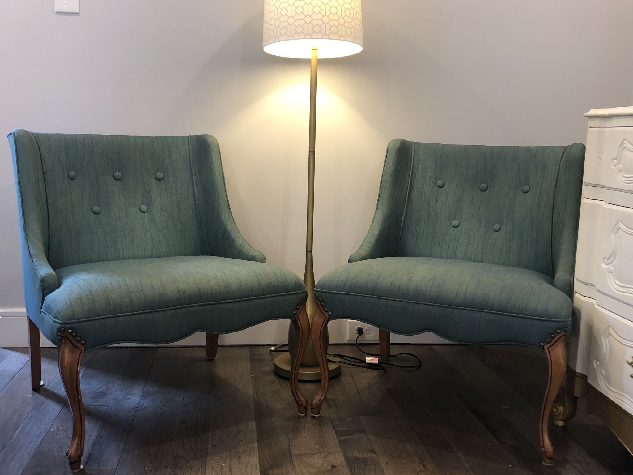 Vintage Green Chairs