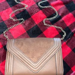 brown purse (Aldo)