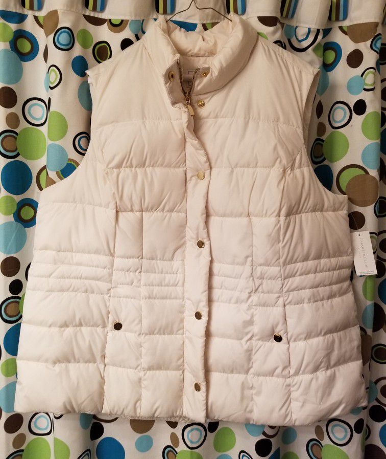 Charter Club Women's Quilted Puffer Sleeveless Vest/2X/New