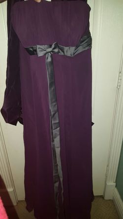Purple dress plus size
