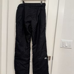Arctix Black Insulated Snow Pants Men S fits women M fitted perfectly and I’m M