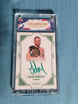 PSA Certified Champion Collection limited edition  Jack Della Maddalena autographed card