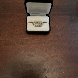 Diamond And Gold Ring