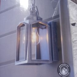 Exterior 1-Light  Wall Lantern Sconce  - Home Decorators Collection