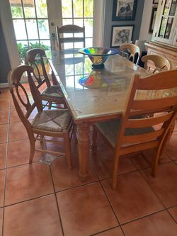 Glass $100-free dining set