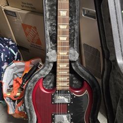 Epiphone SG w/case