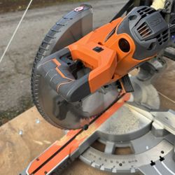 Rigid Compound Miter Saw - USED ONCE