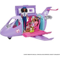 Barbie Airplane Adventures Playset With Pilot Doll & 15+ Accessories 