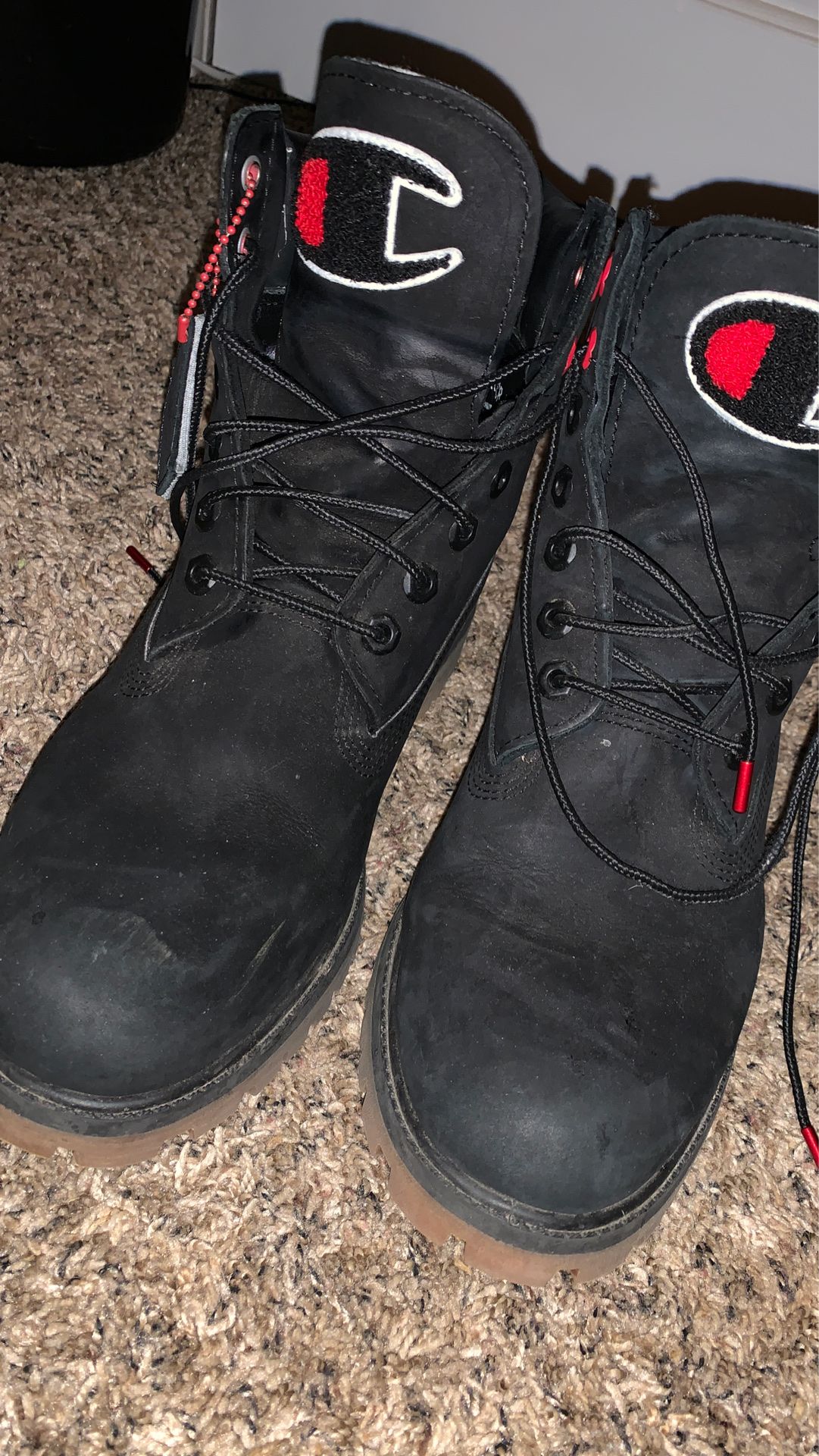 Champion timberlands size 9